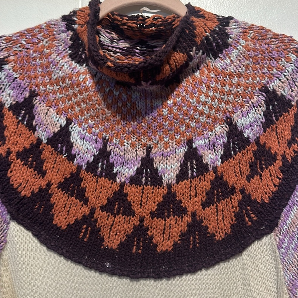 Free People Fair Isle sweater - Picture 2 of 6